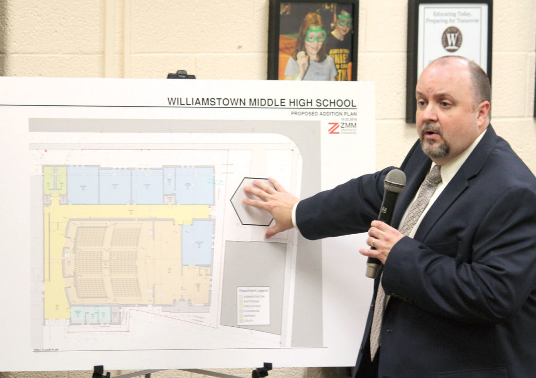Project progress Wood BOE gets positive report on Williamstown work